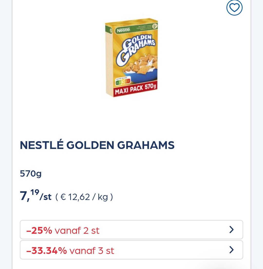 NESTLÉ GOLDEN GRAHAMS colruyt