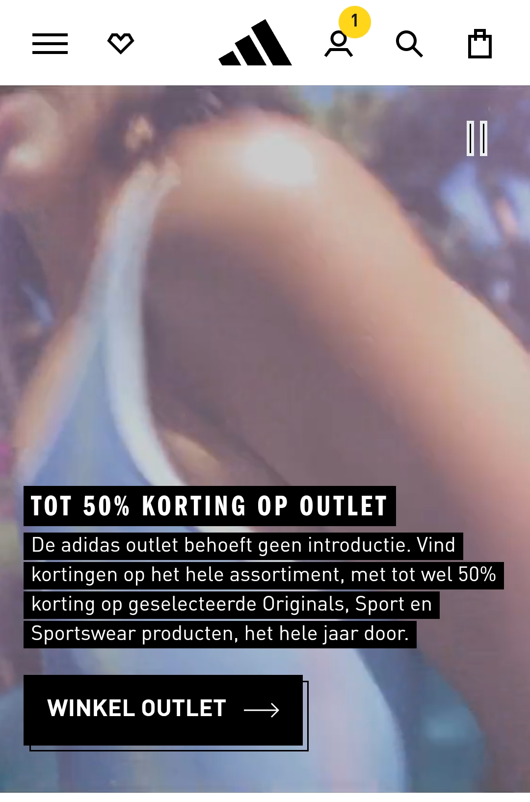 Outlet Adidas 50%