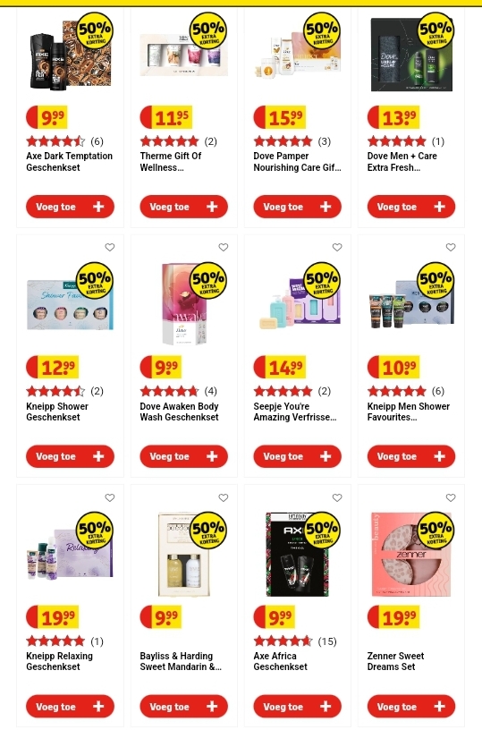 Geschenksets -50%