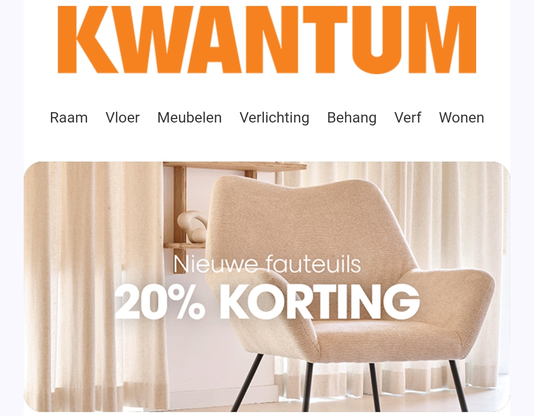 Kwantum zetels 20%