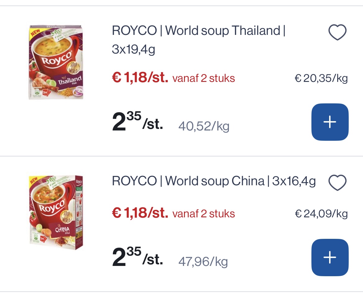Royco world soep
