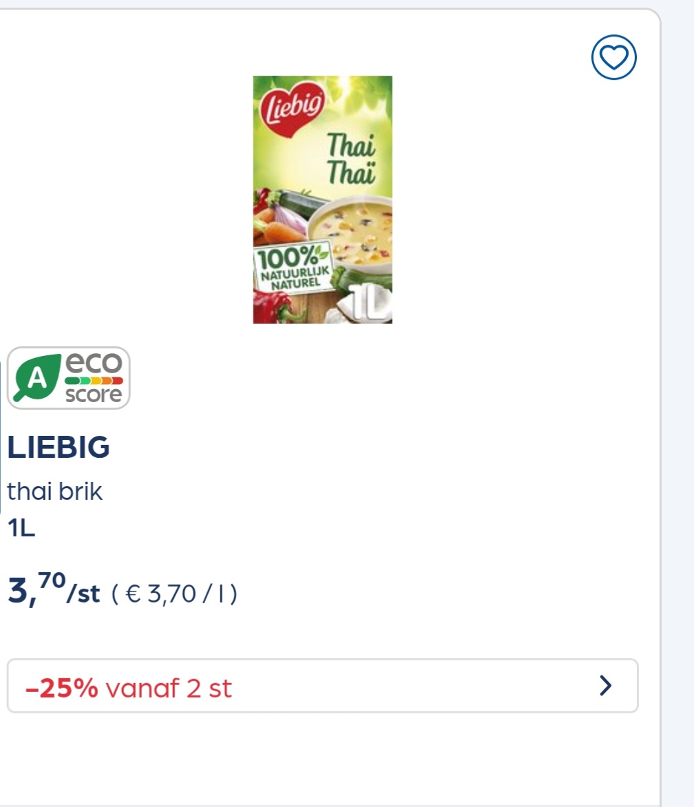 Collect&go LIEBIG thai brik 1L