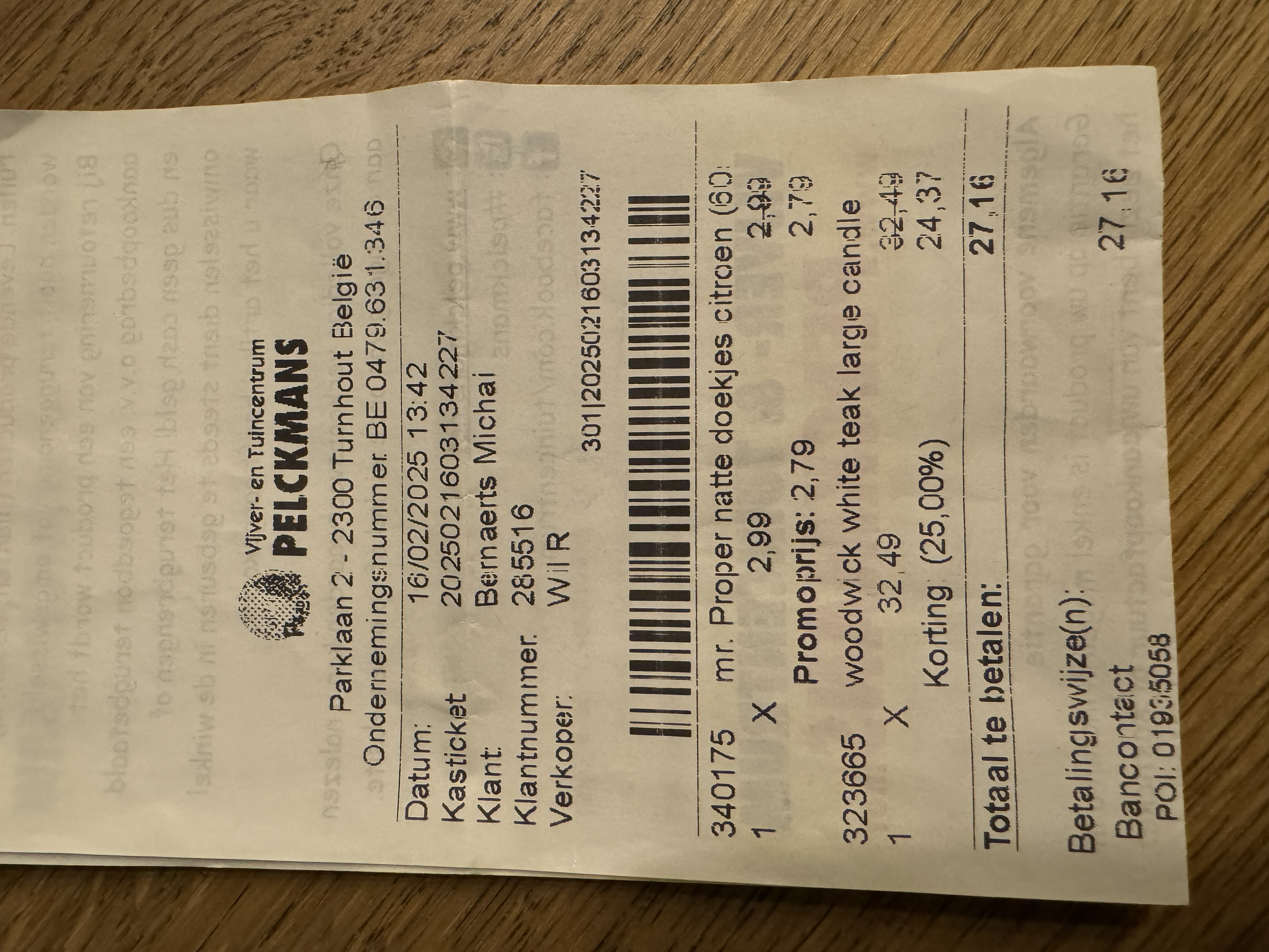 -25% korting op geur van de maand