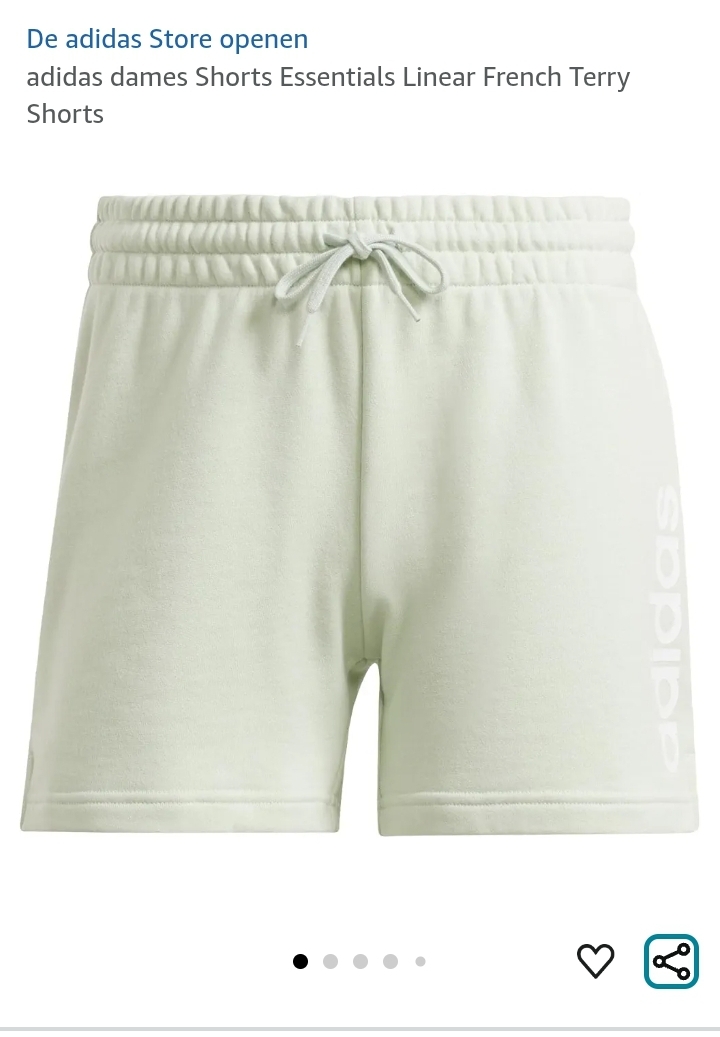 Adidas Essentials Linear French Terry Shorts