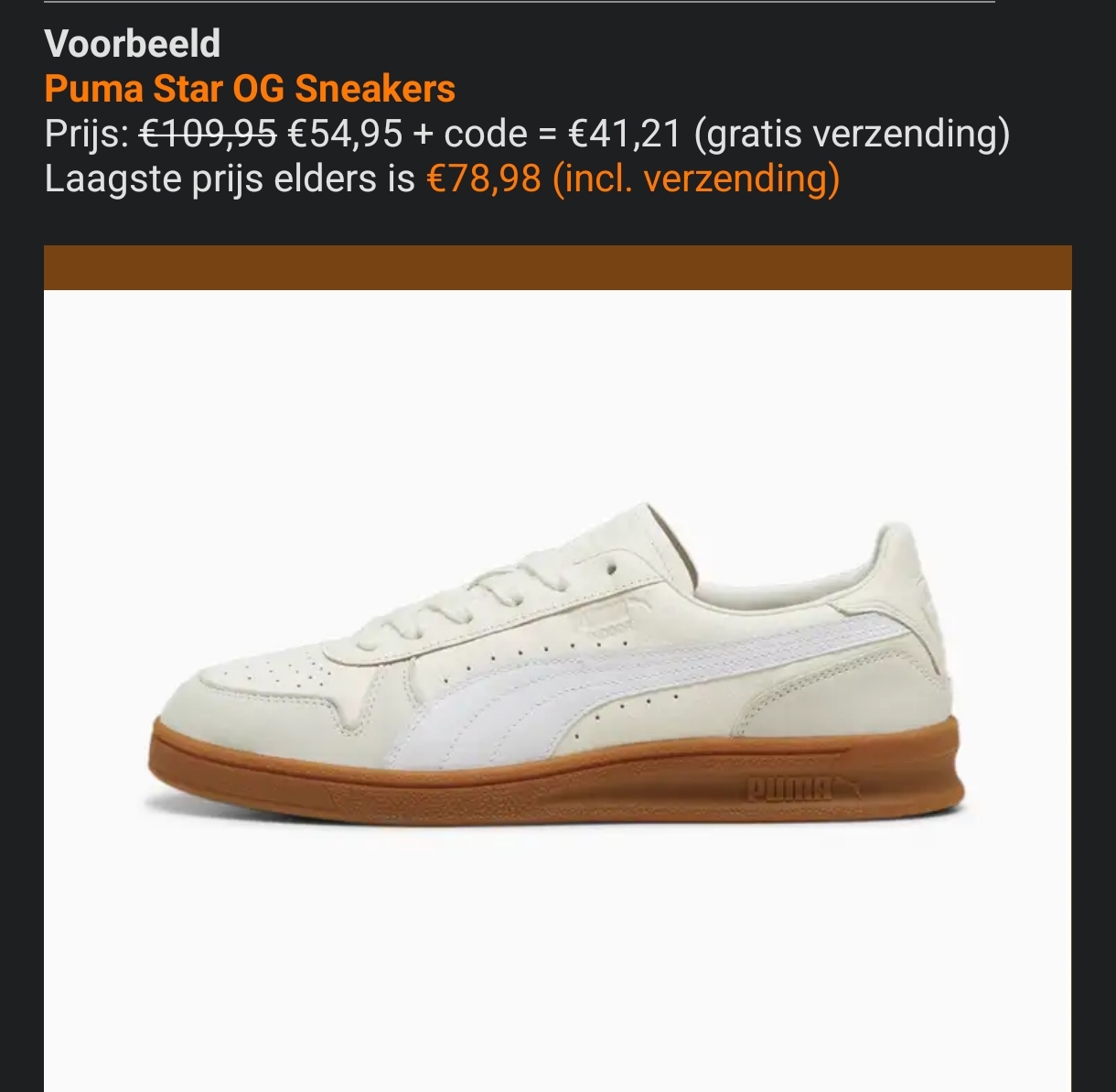 Tot 50% + 25% korting bij Puma