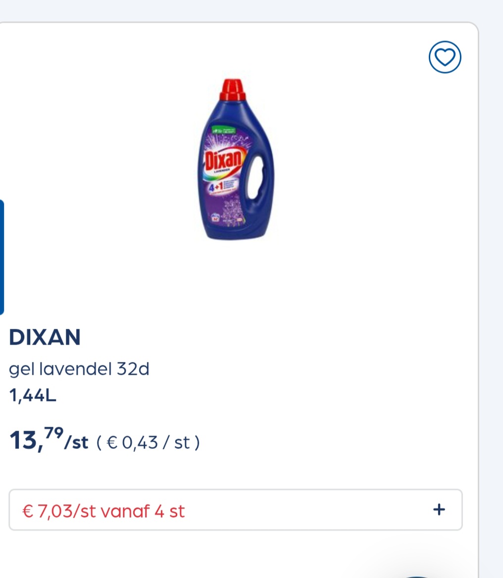 Collect&go DIXAN gel lavendel 32d 1,44L
