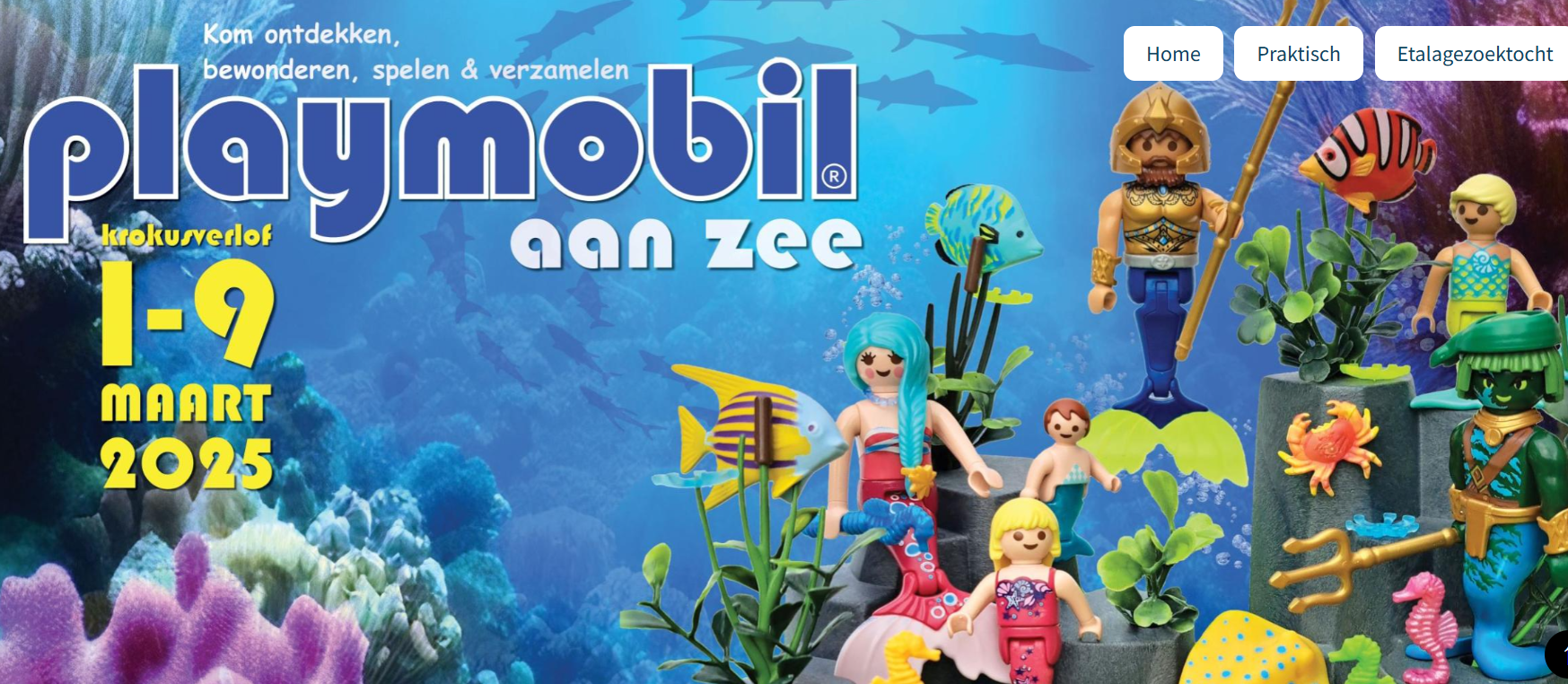 Gratis toegang 'Playmobil aan Zee' t./m 12 jaar 🤩 + Geschenk