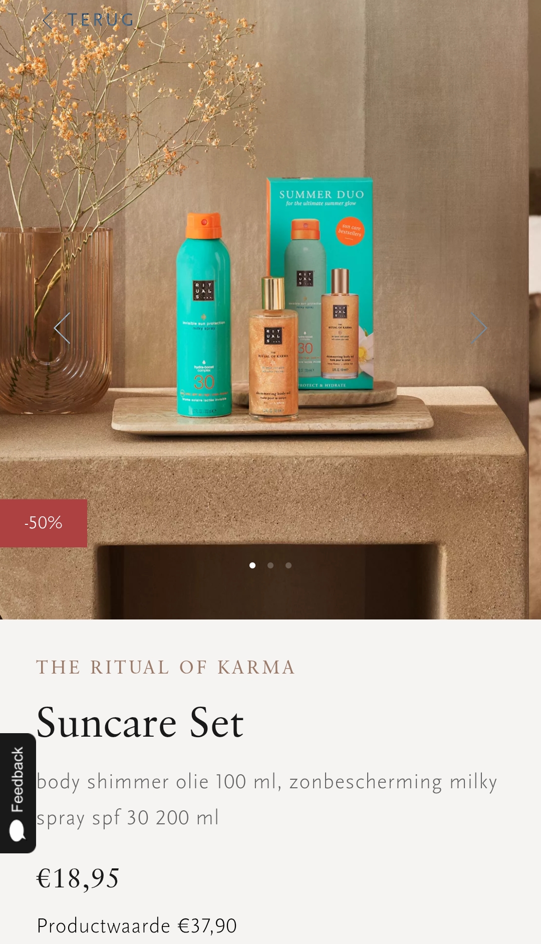Rituals Suncare Set Rituals 50%