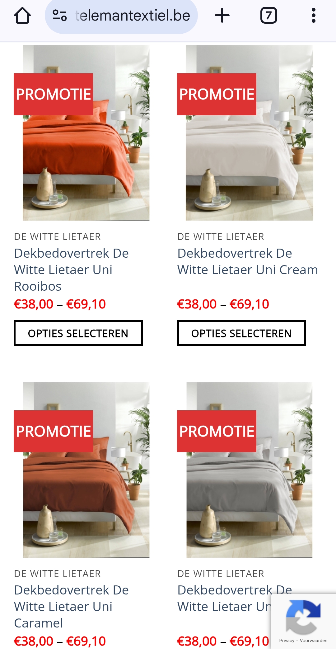 Steleman kortingen tot 50%