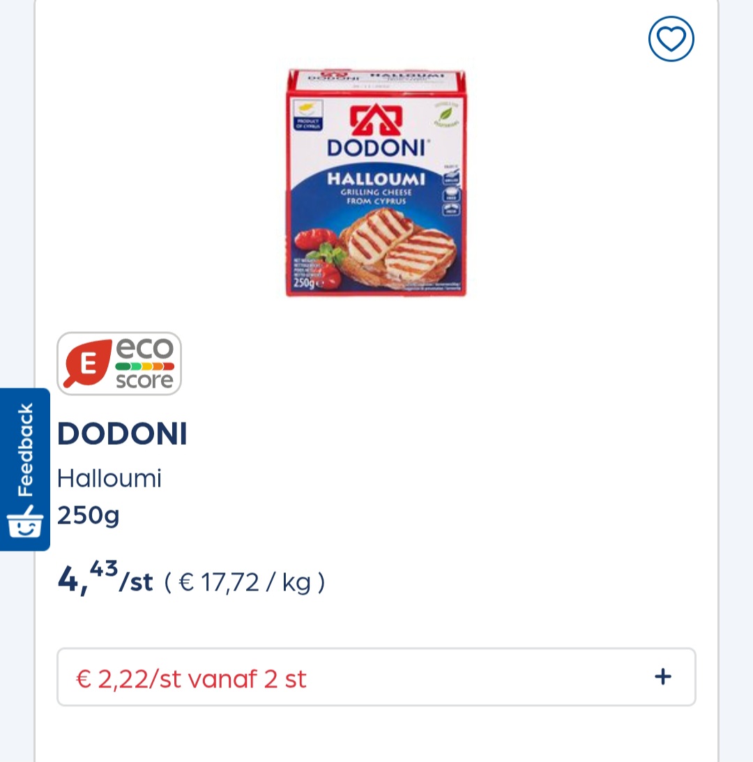 Collect&go DODONI Halloumi 250g