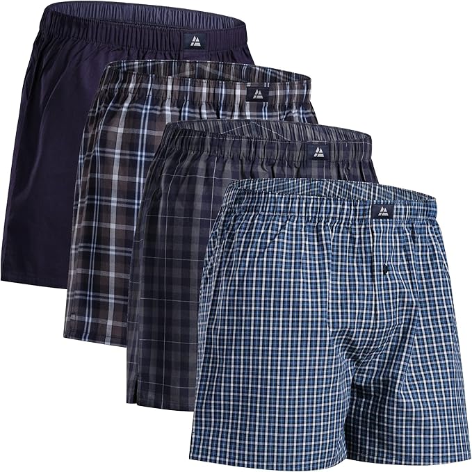 DANISH ENDURANCE Losse Boxershorts 4 Pack