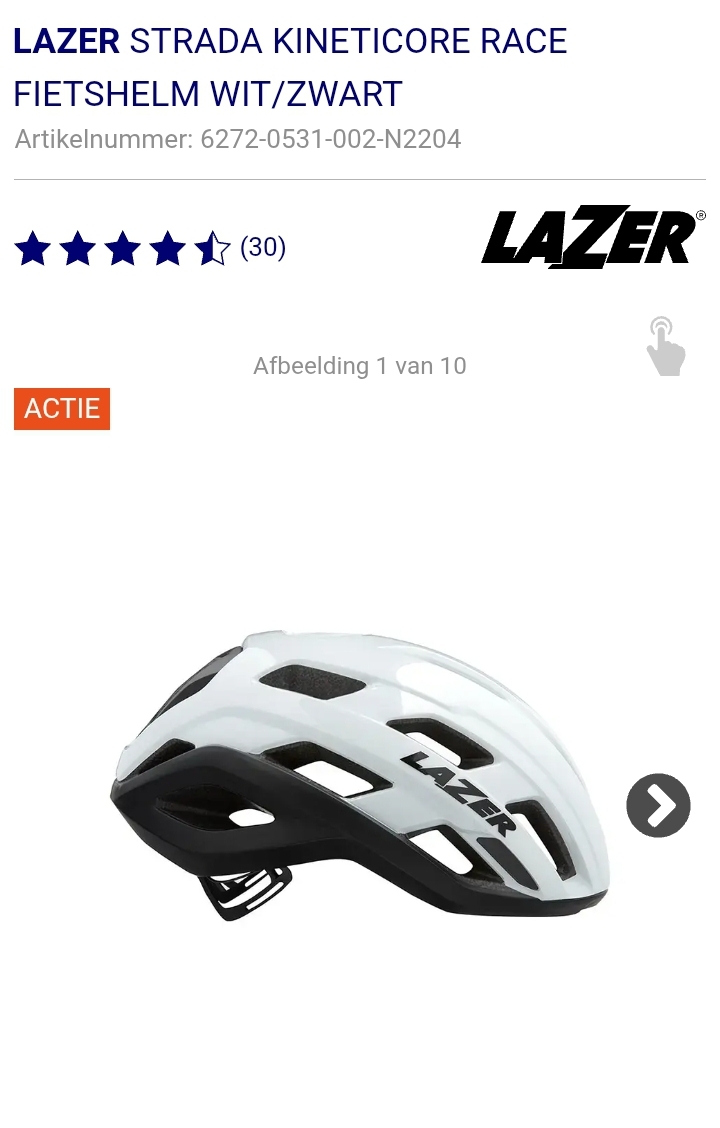 Lazer Strada KinetiCore Race Fietshelm