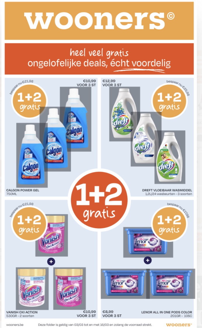 Was en huishoudartikelen