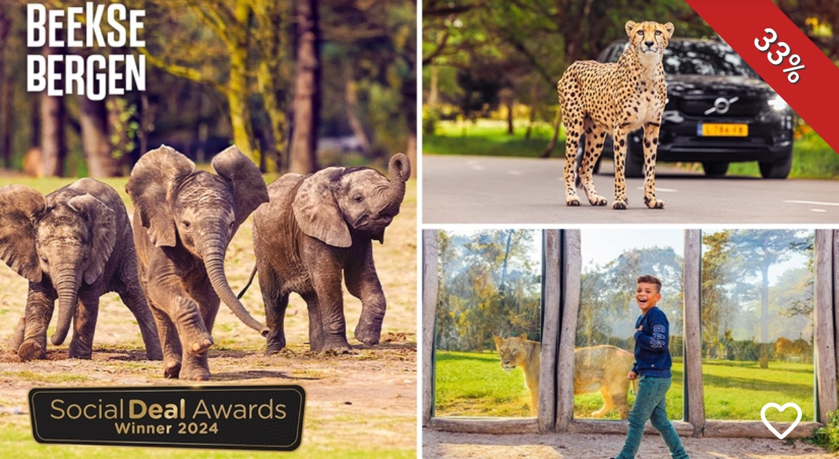 Voordeliger naar de Beekse Bergen