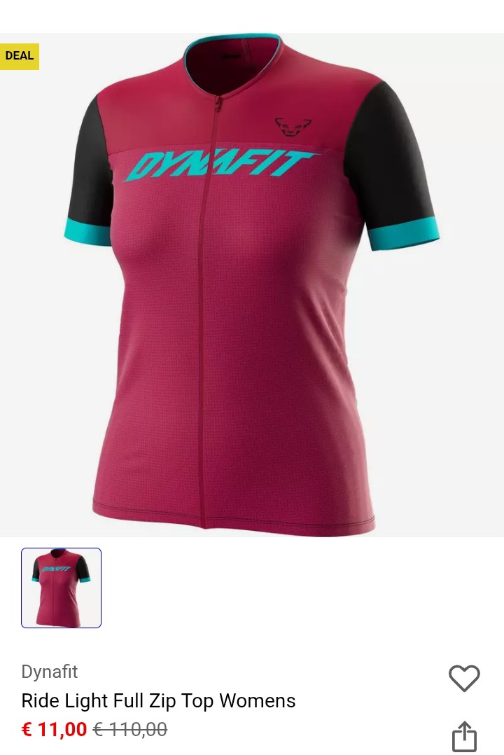 Dynafit Ride Light Full Zip Top Womens