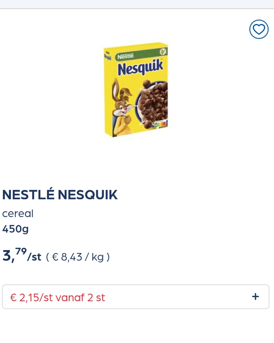 NESTLÉ ontbijtgranen