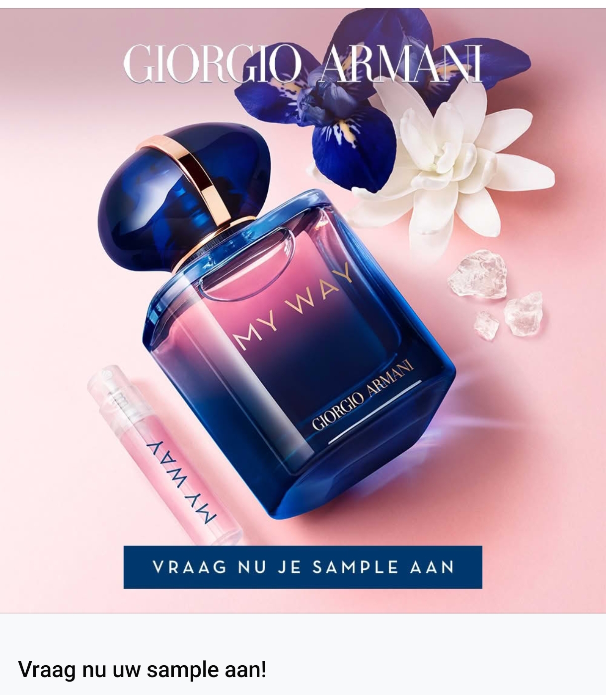 Gratis sample my way le parfum