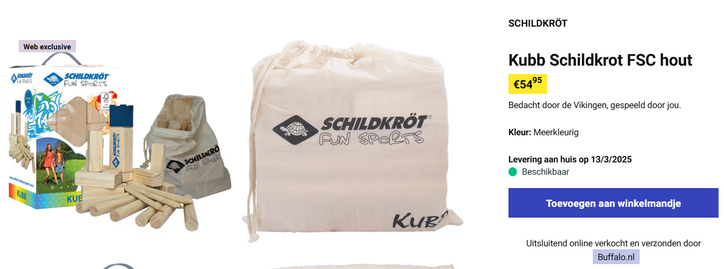 -35% Kubb Schildkröt