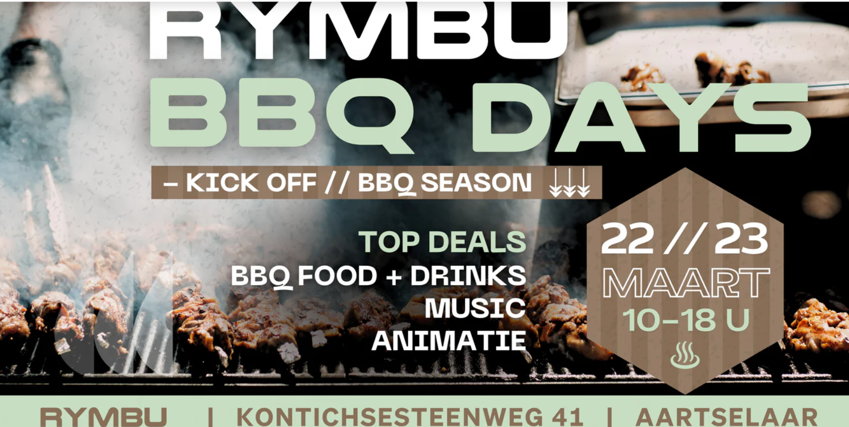RYMBU BBQ Days op 22 & 23 MAART 2025