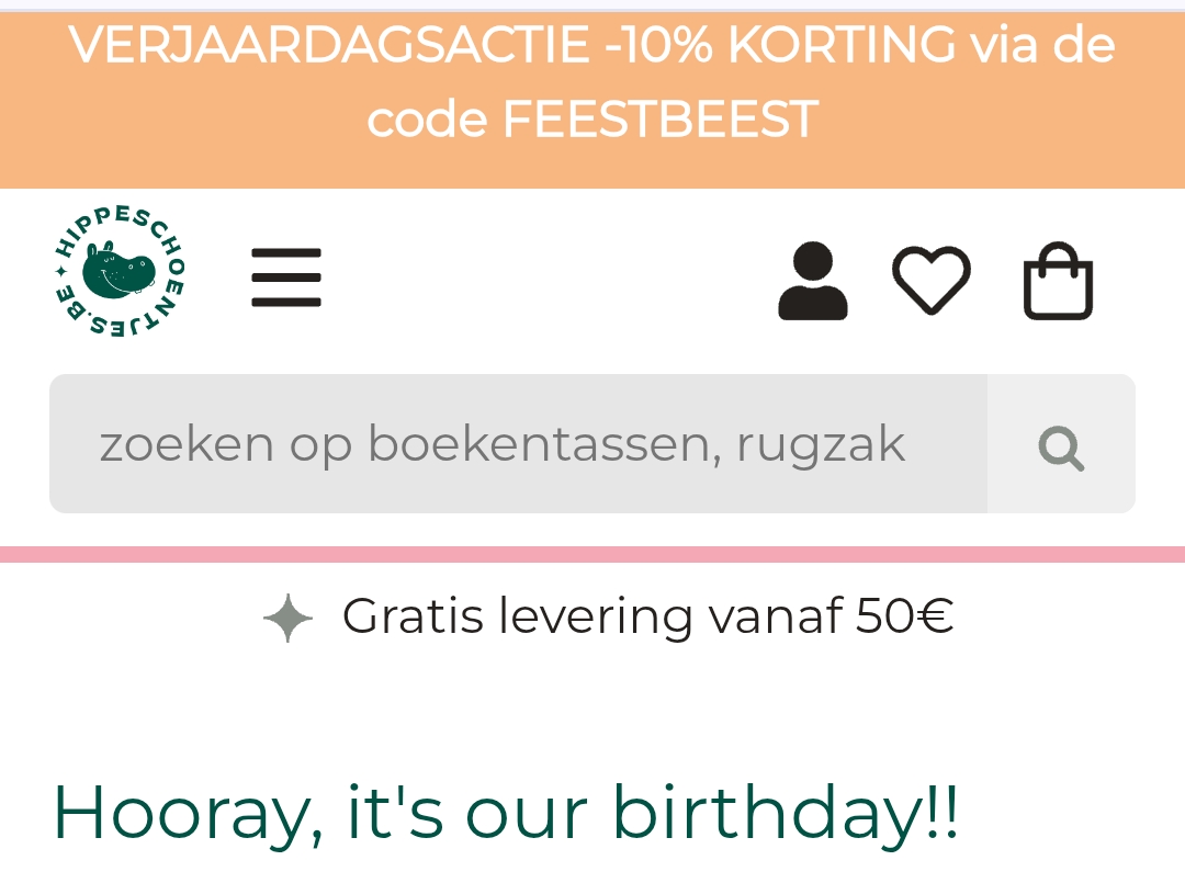 Hippe schoentjes 10% + plaktatoeage