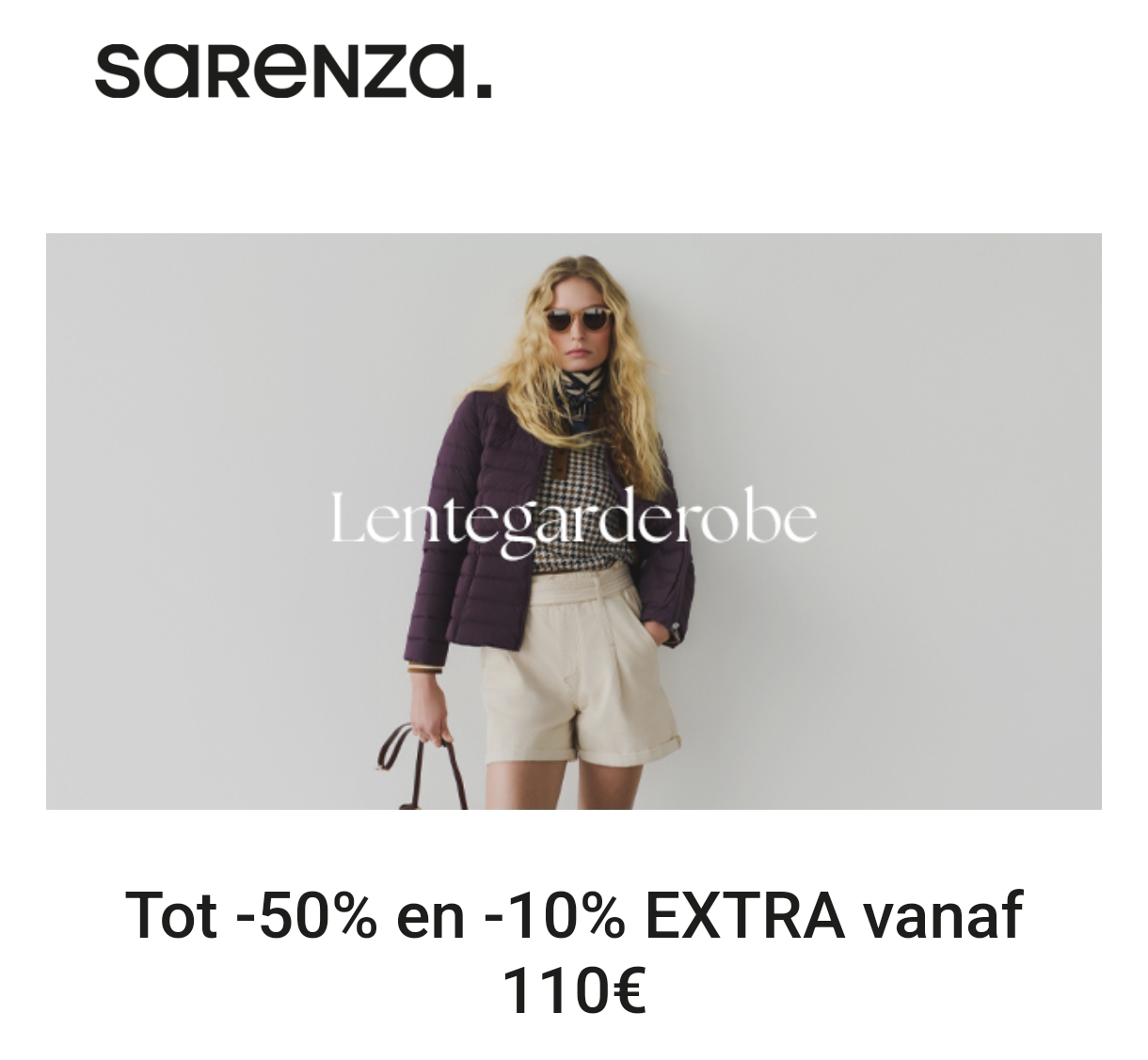 Tot 50% korting + 10% extra