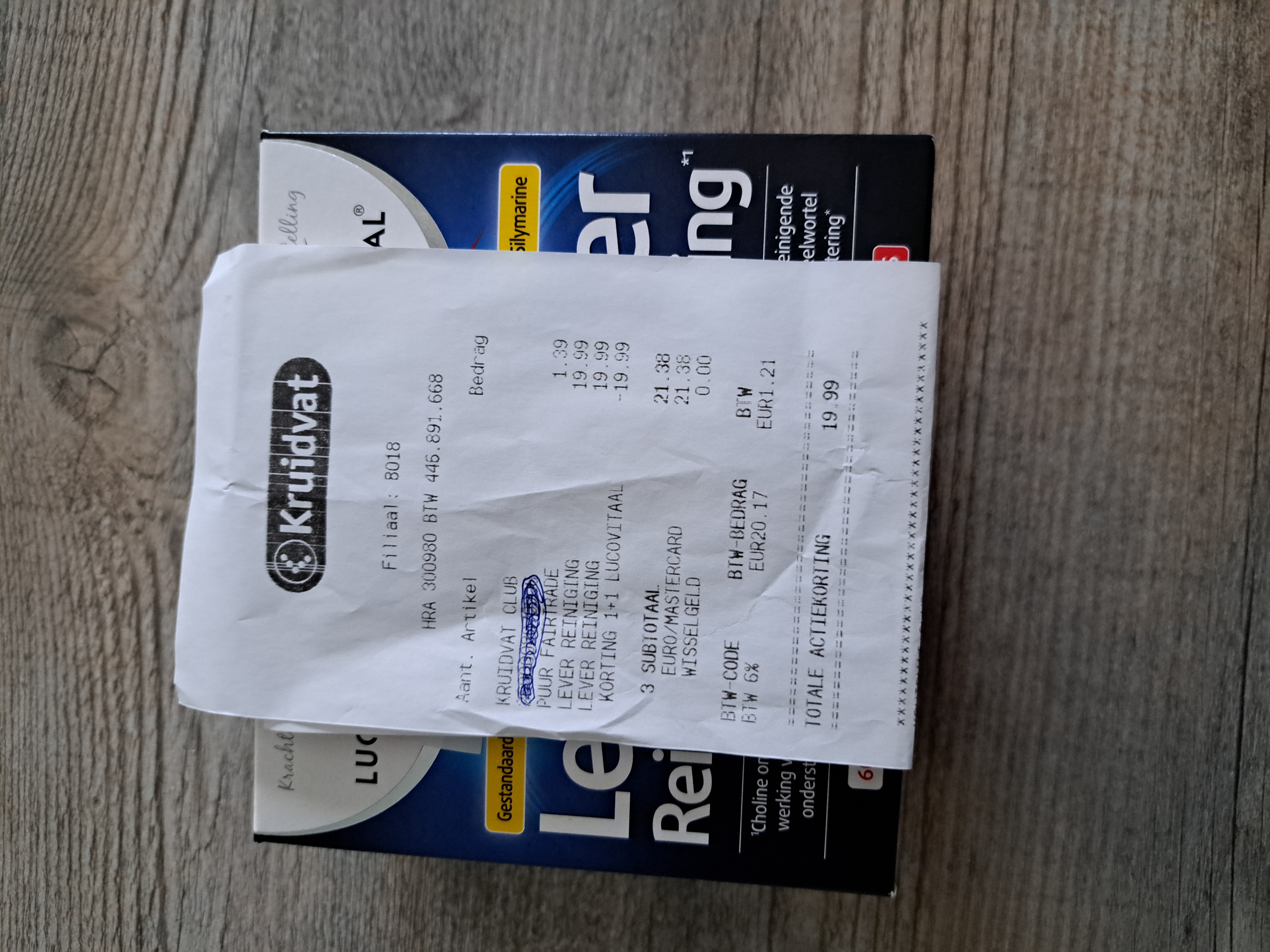 Kruidvat lucovitaal 1+1