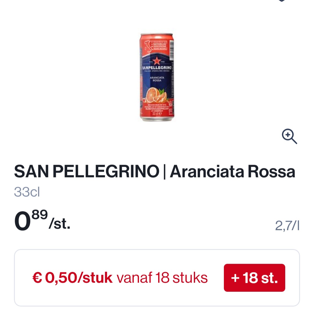 Colruyt SAN PELLEGRINO