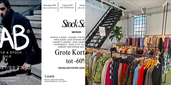 Uitverkoop merkkledij tot -60% 😍