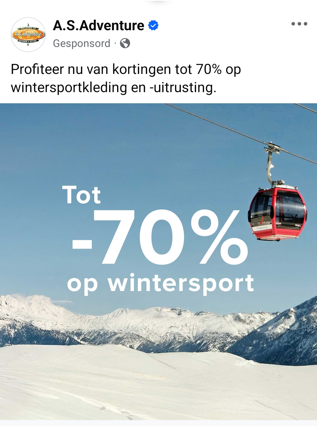 A.S. adventure 70% winterkleding