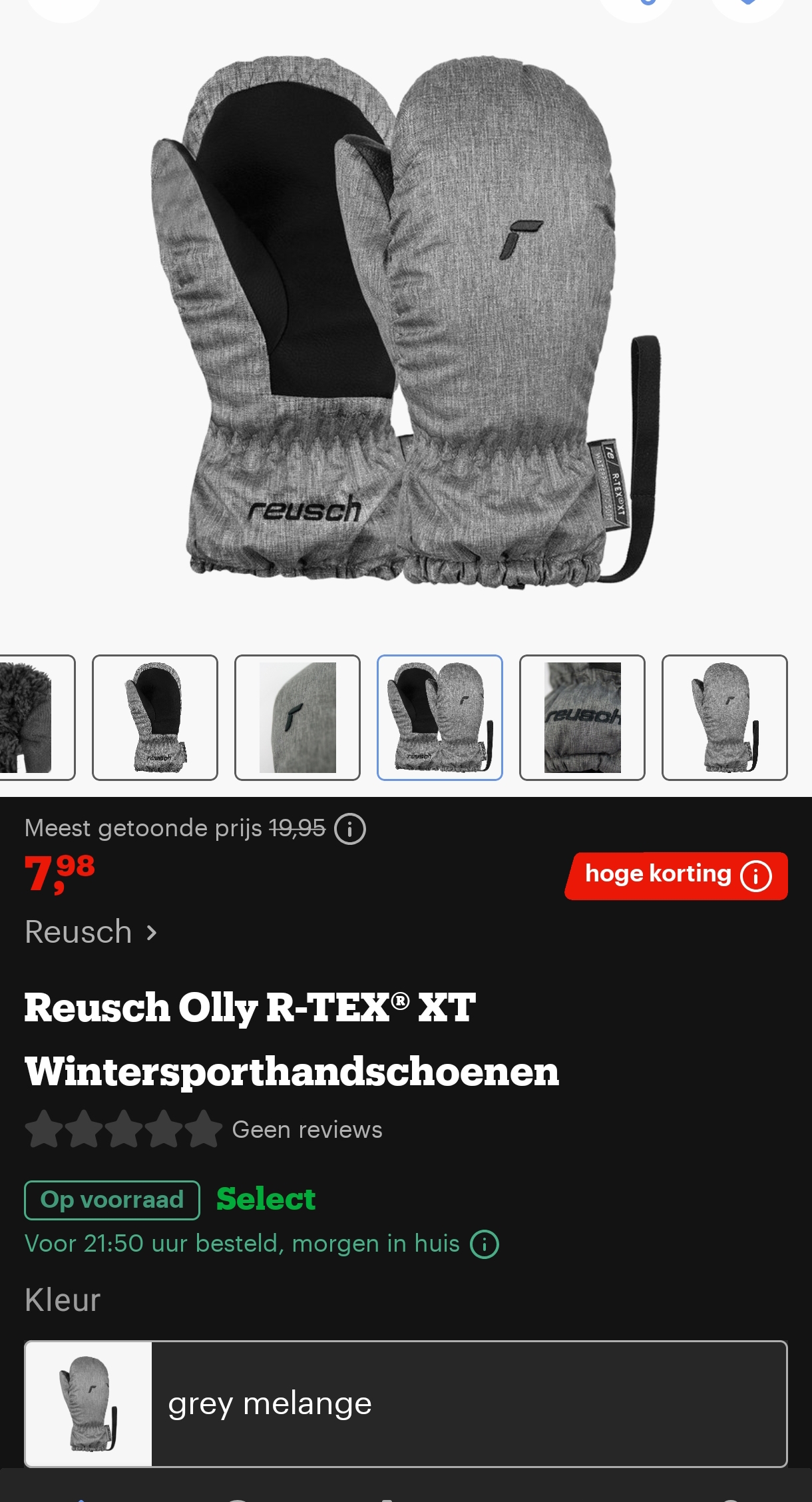 Reusch Olly R-TEX® XT Wanten en Barts winterhandschoenen