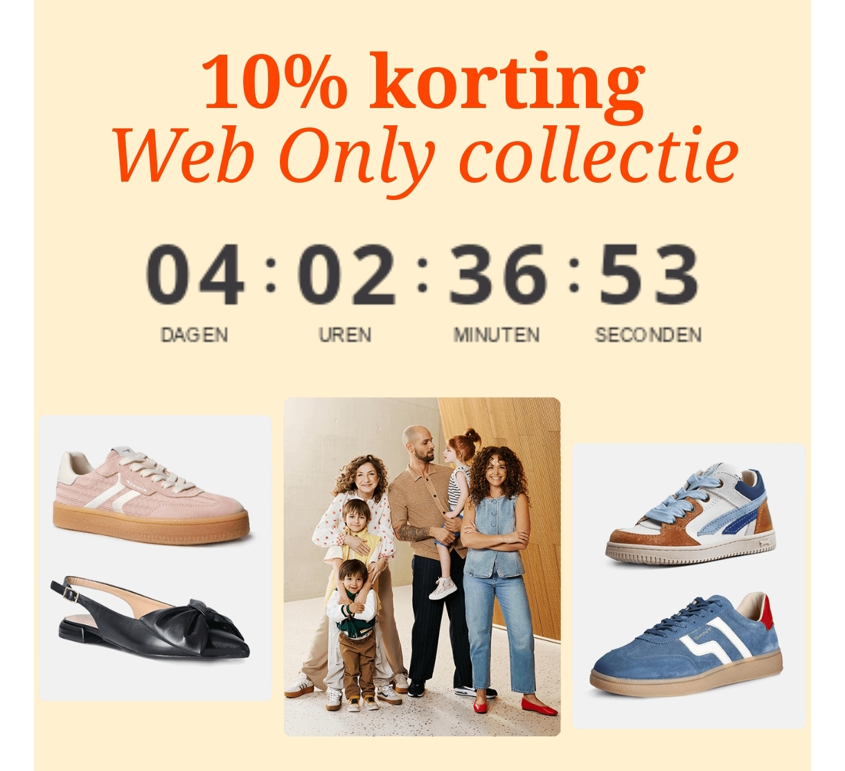 10% korting op web only shoes bij Torfs