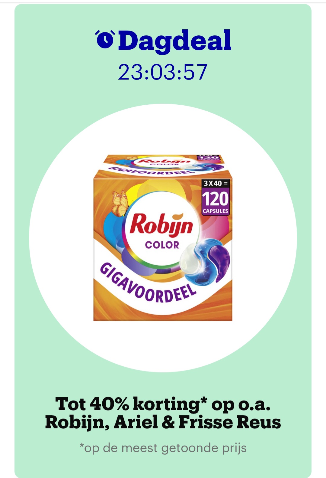 Robijn, Ariel en Frisse Reus