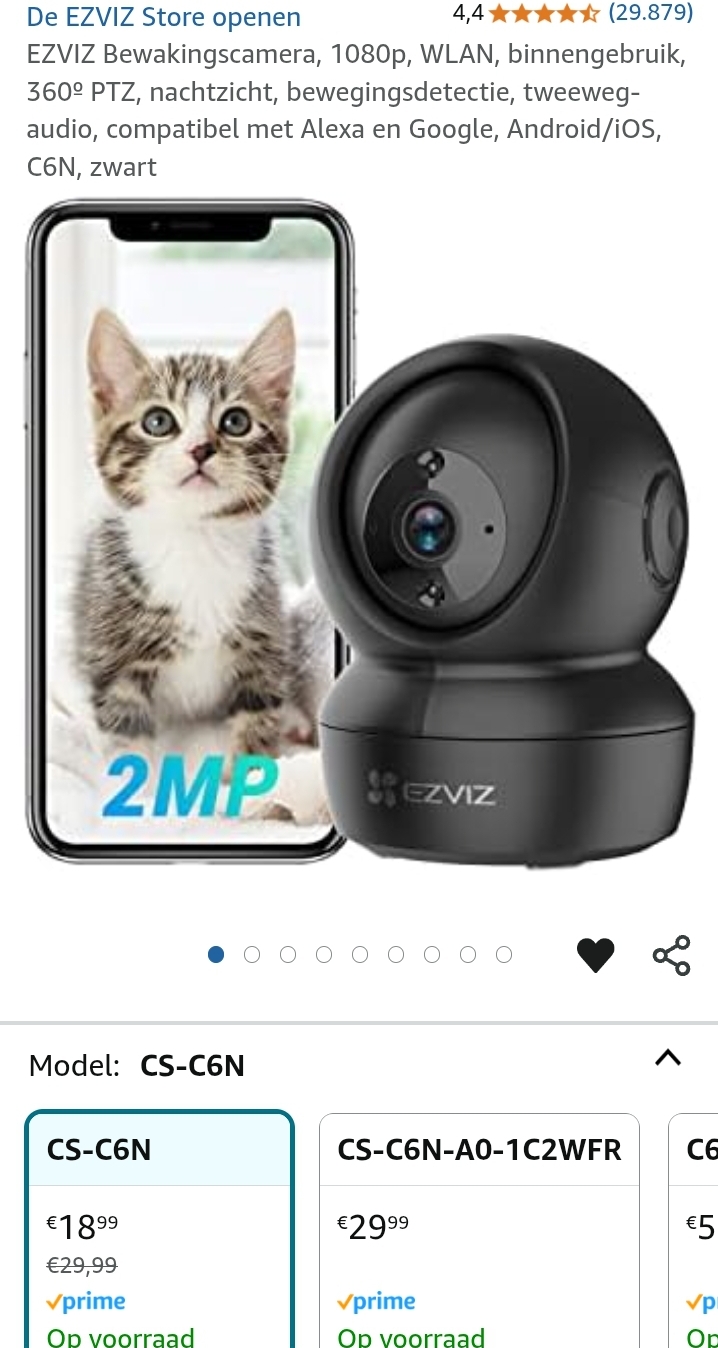 EZVIZ Bewakingscamera CS-C6N