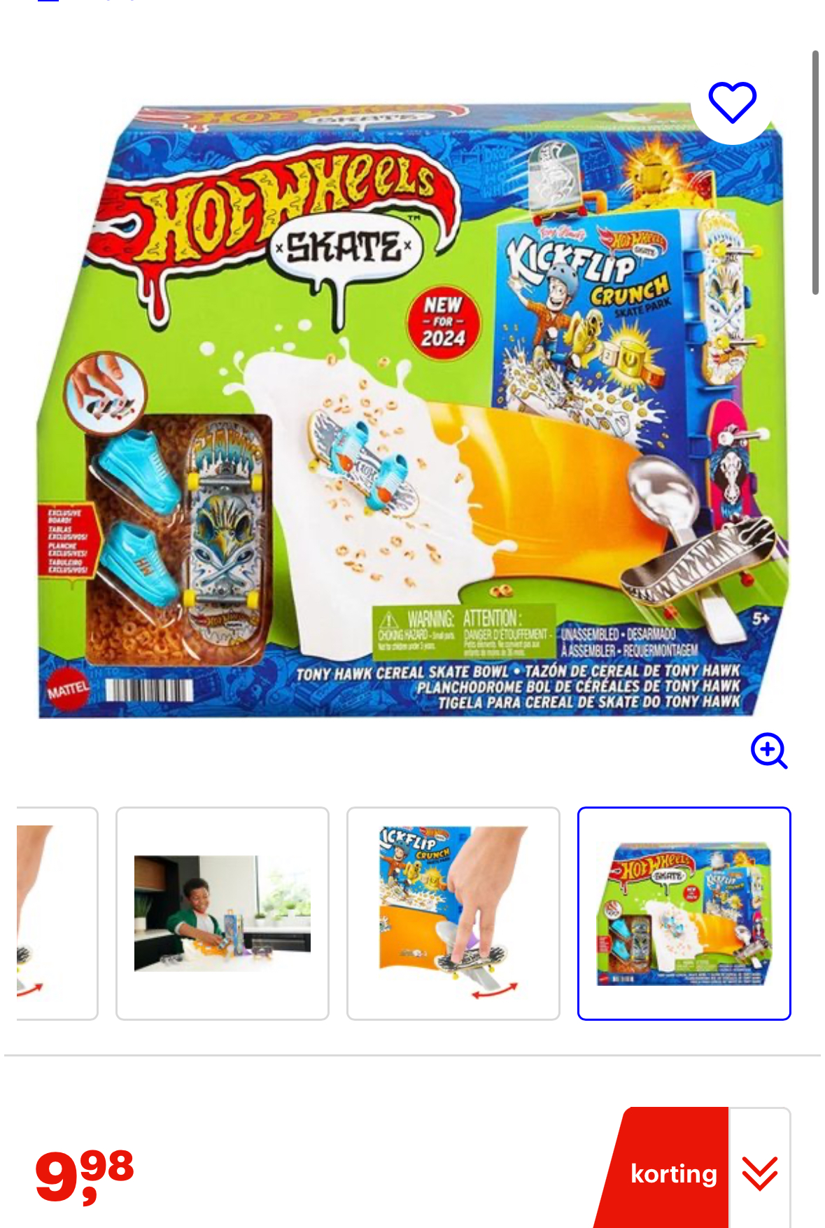 Hot Wheels Speelset nog geen €10 bij Bol 🤩