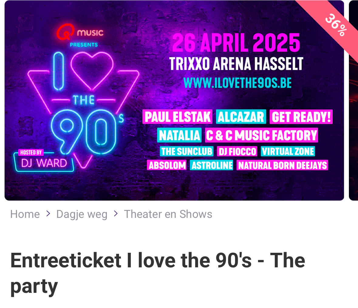 I love the 90's - The party