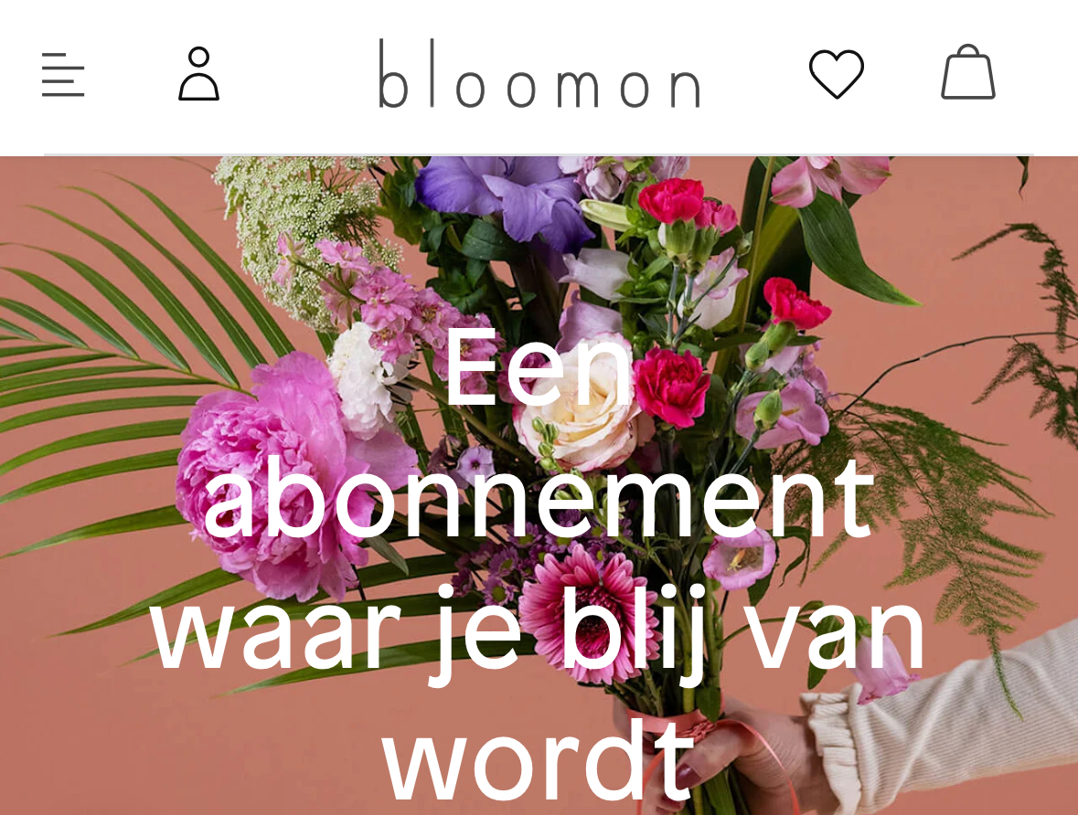 Abbo bloomon kortingscode