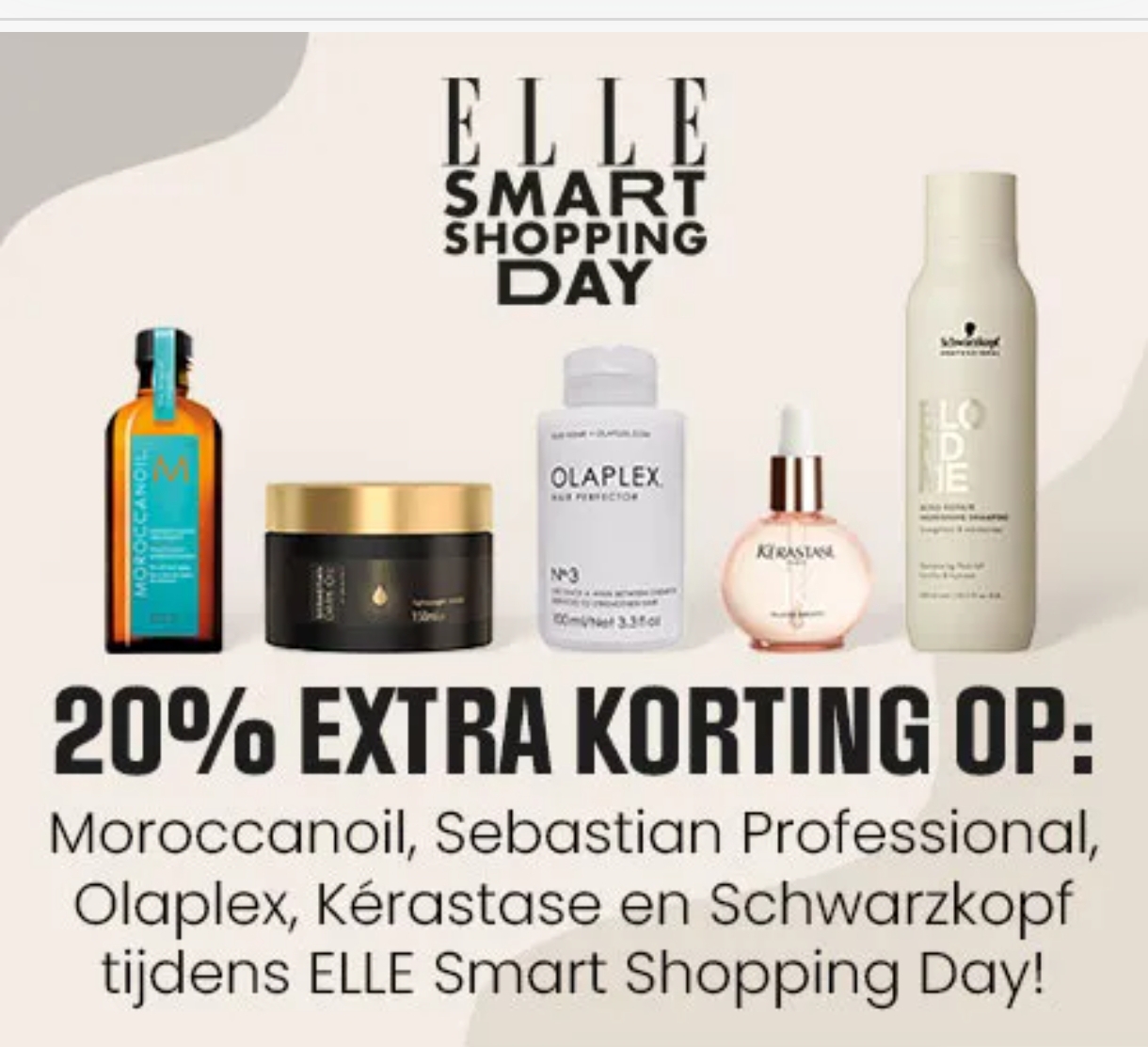 20% extra korting op sale bij haarshop NL