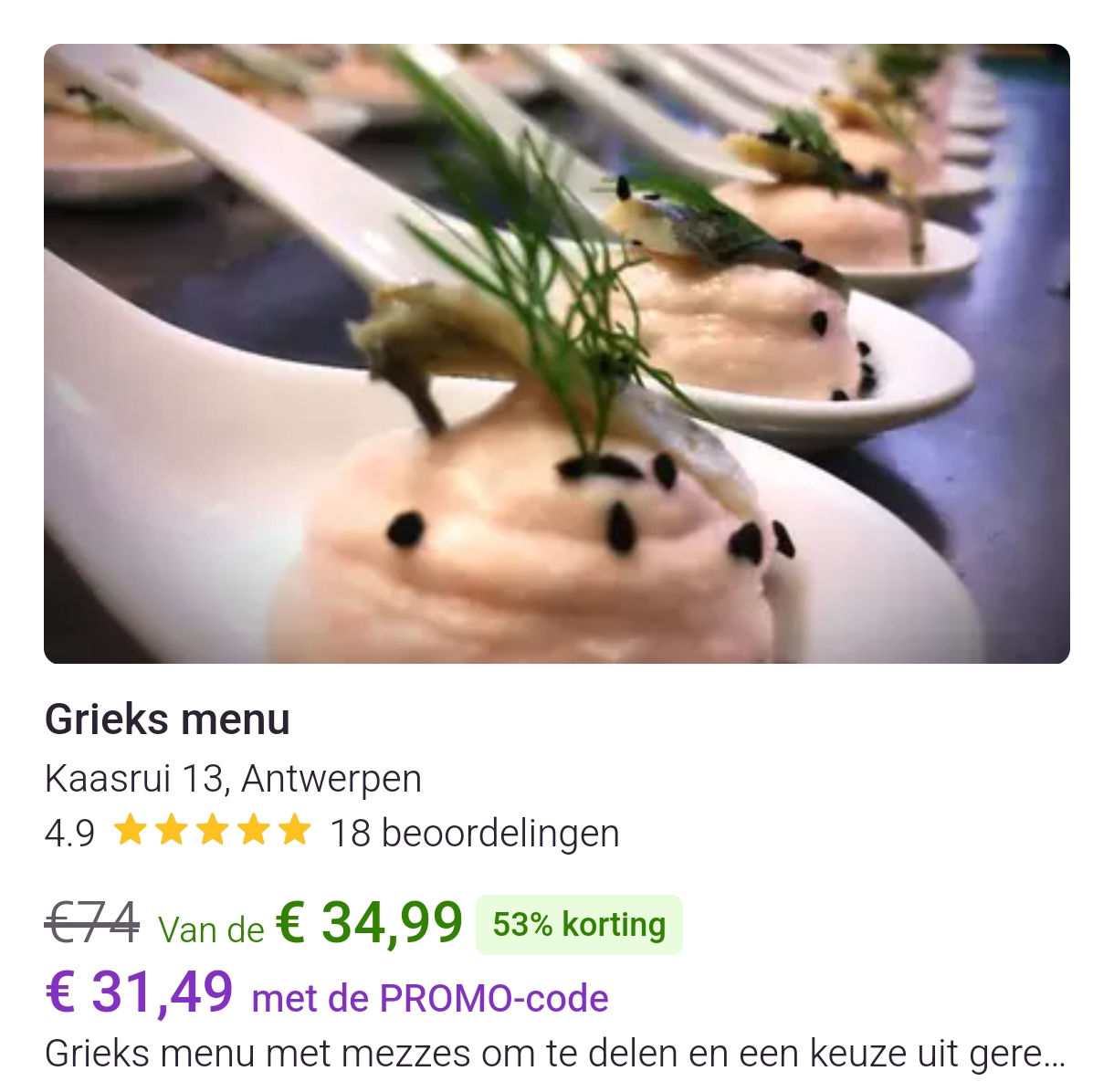 15% korting bij Groupon