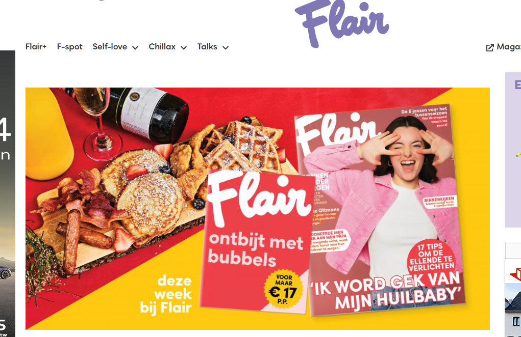 Ga dankzij Flair ontbijten mét bubbels voor maar €17 per persoon