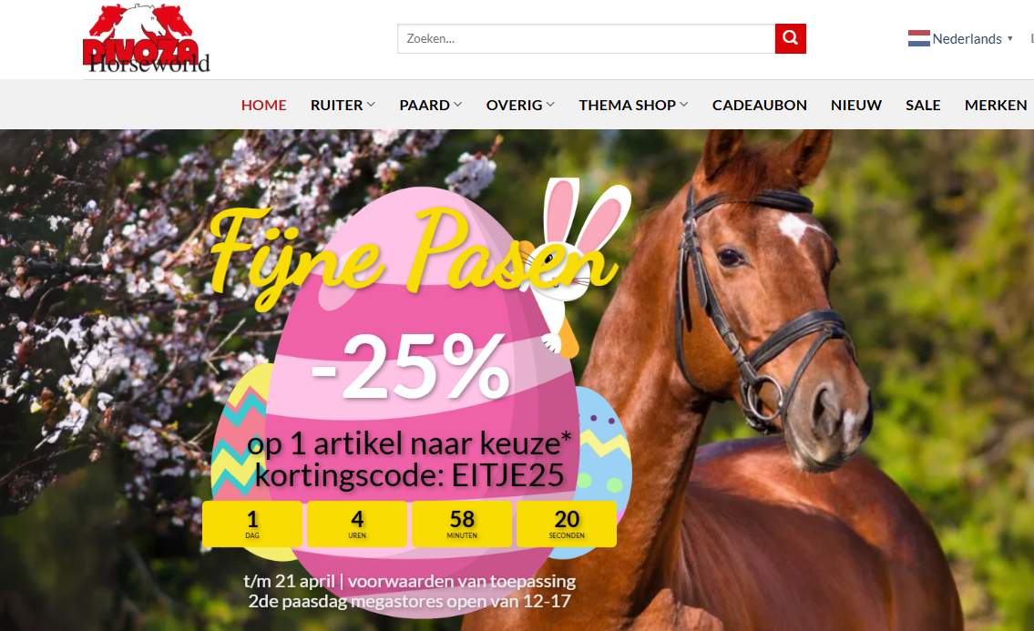 Divoza: -25% op 1 artikel