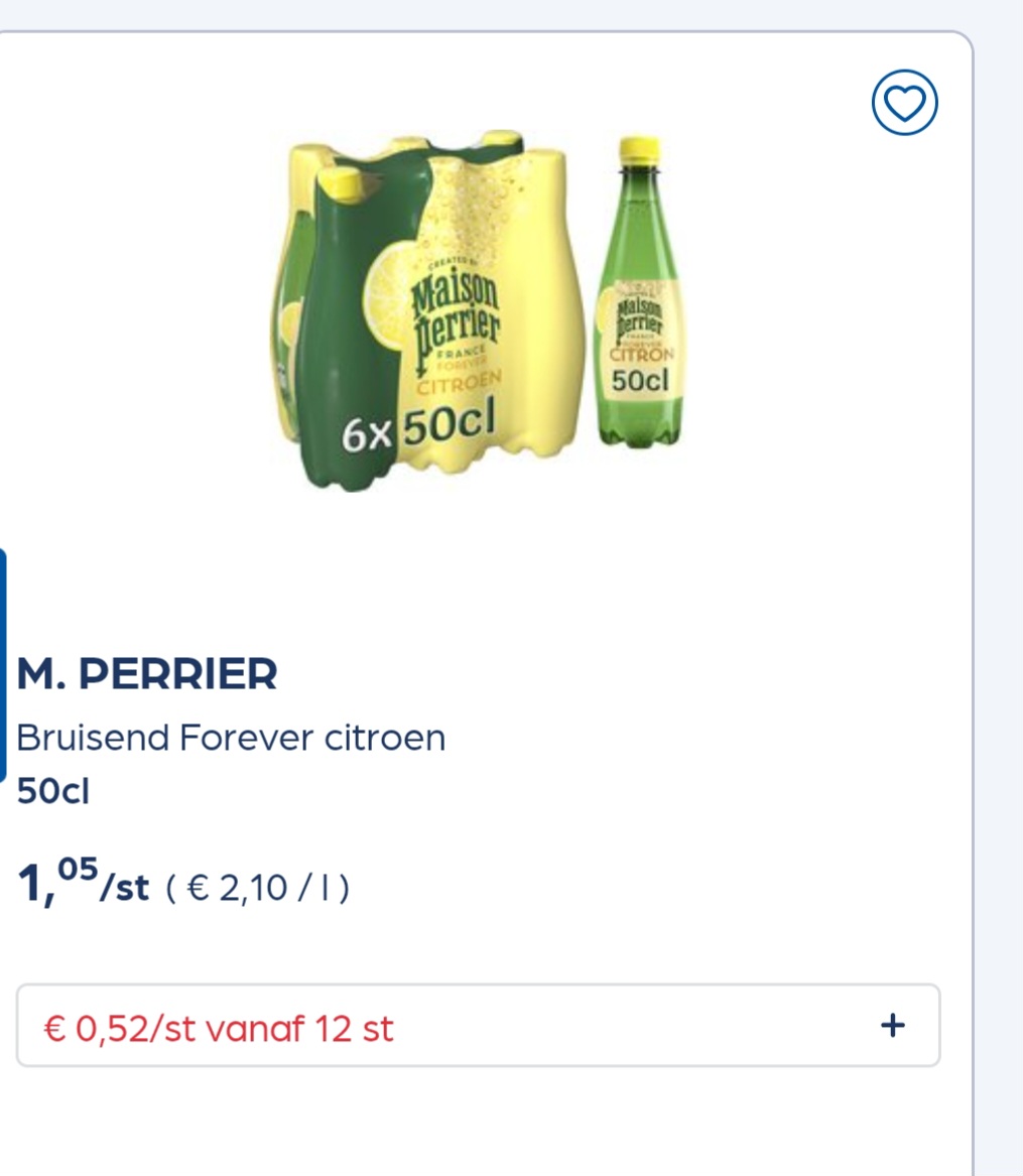 Collect&go M. Perrier bruisend 50cl