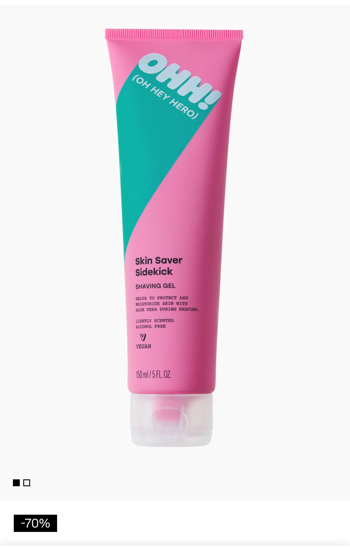 Vegan scheergel aan 2,99€ bij H&m