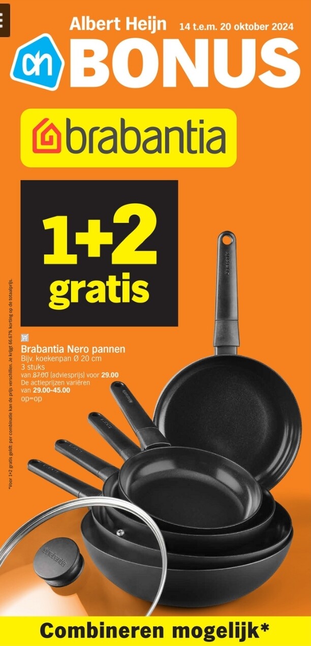 Albert Heijn vanaf ma 14/10