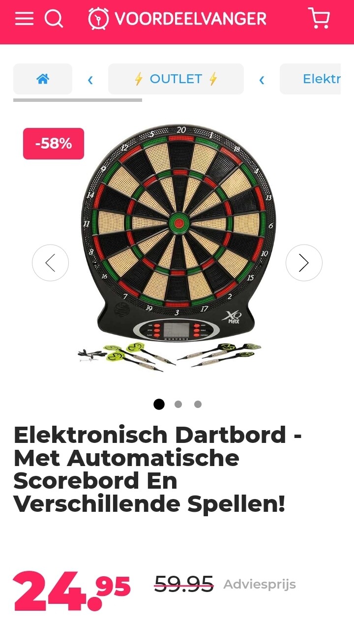 Image of dartsblok