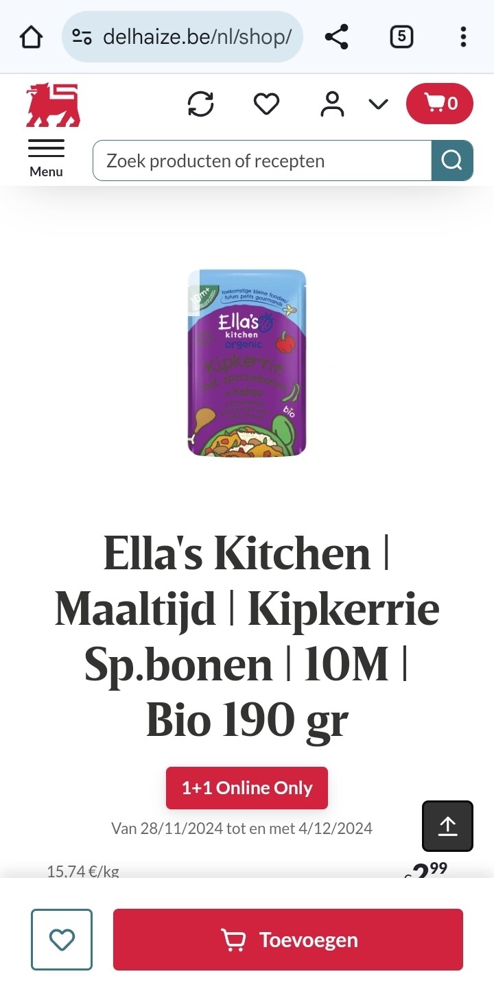 Delhaize online only