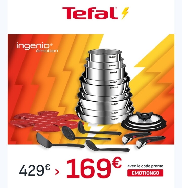 Tefal Ingenio Emotion 22-delige set