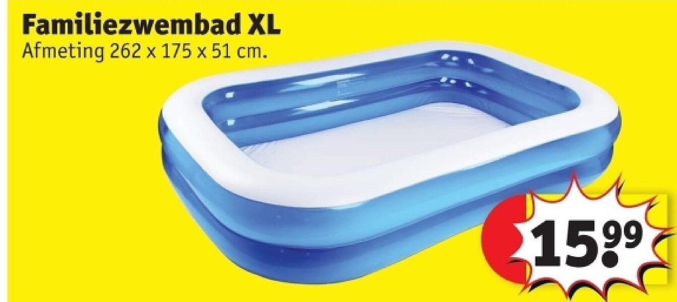 Familiezwembad XL