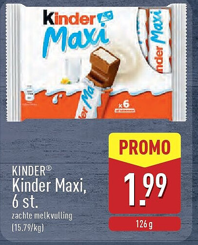 Kinder Maxi, 6st.