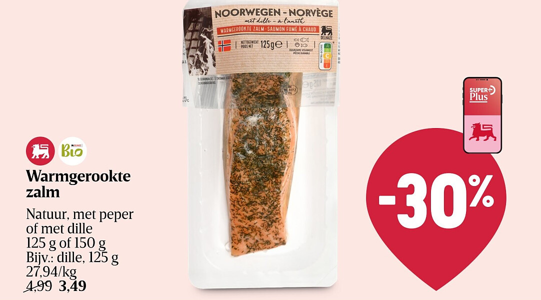 Warmgerookte zalm