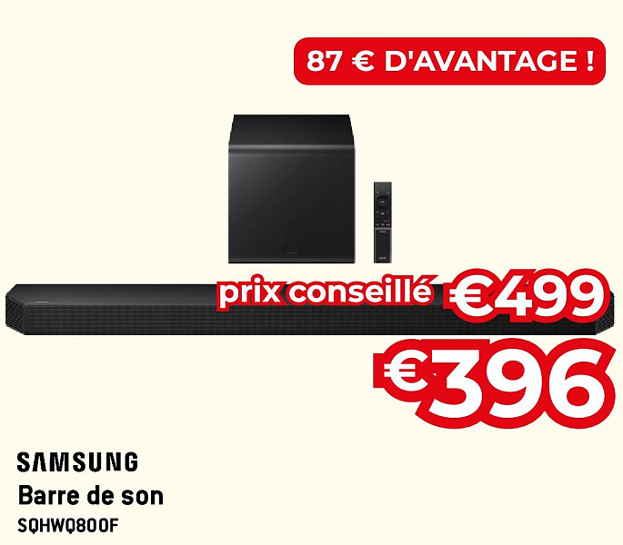 Barre de son SQHWQ800F